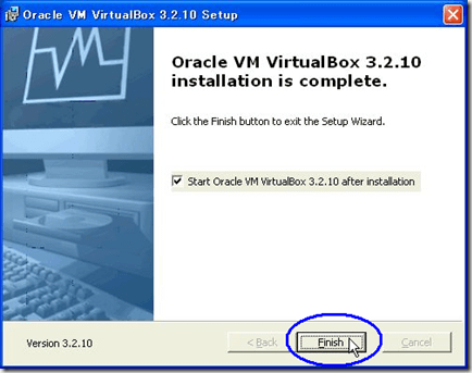 VirtualBox v3.2.10 のインストール
