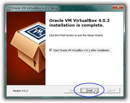 VirtualBoxのインストール for Windows7